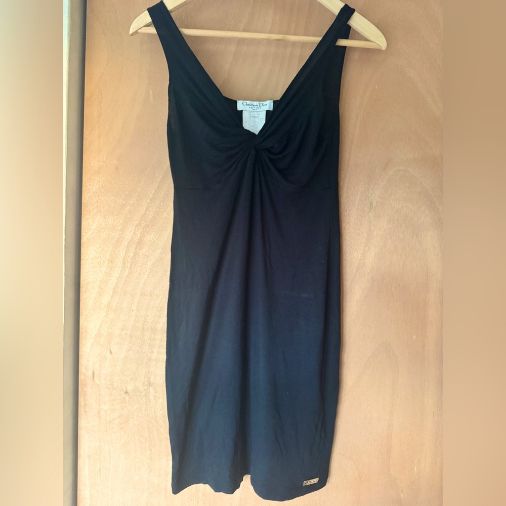 Vintage Christian’ Dior viscose and silk dress